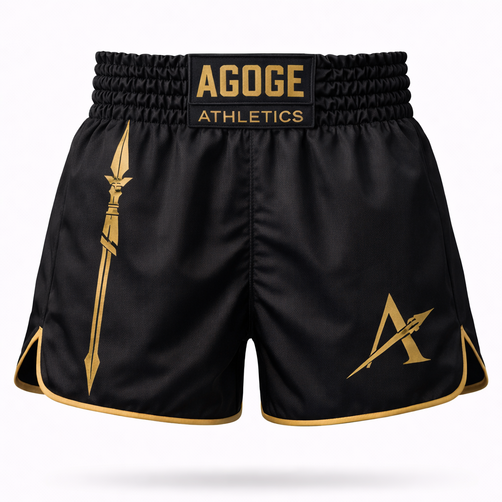 Agoge Black Muay Thai Shorts